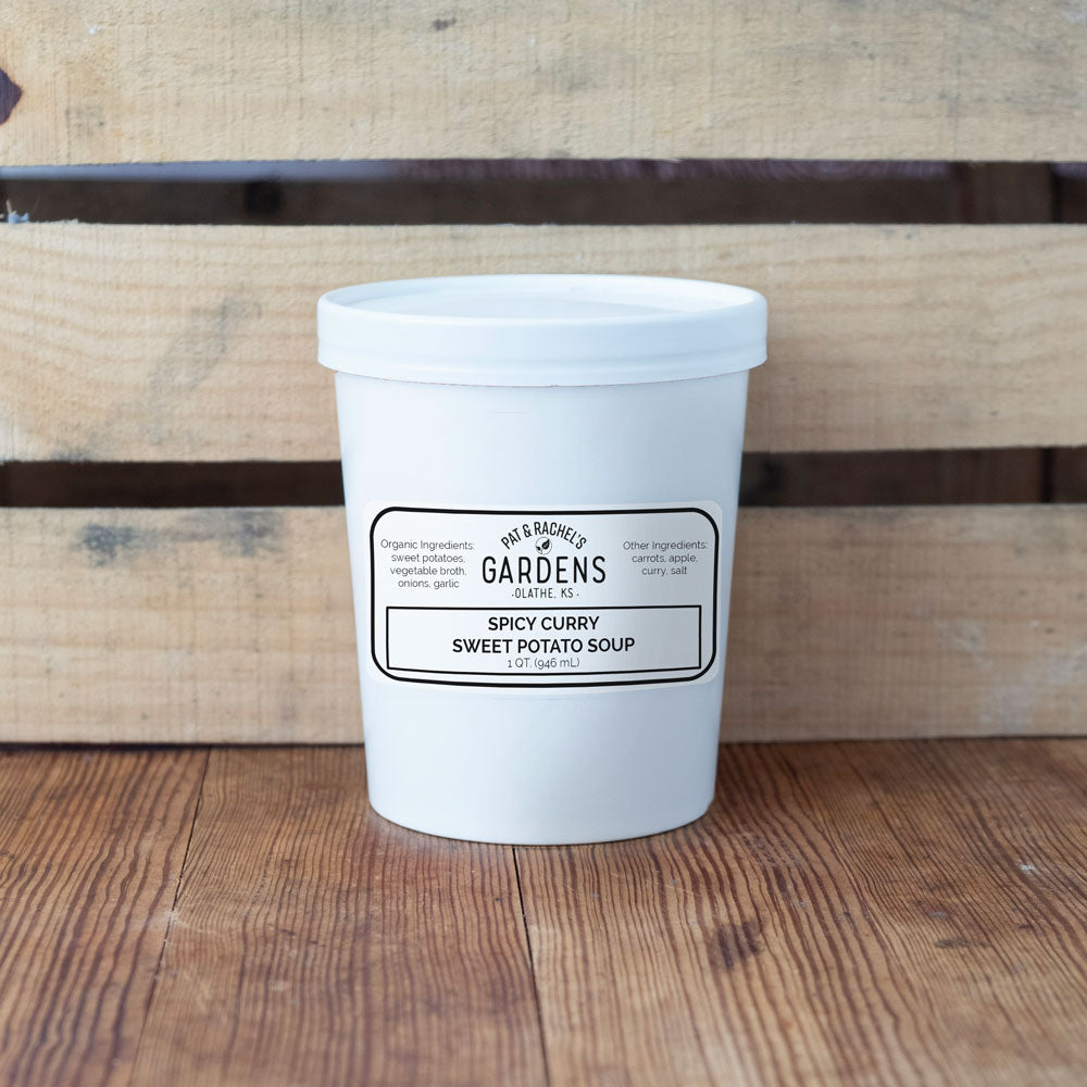 Spicy Curry Sweet Potato Soup