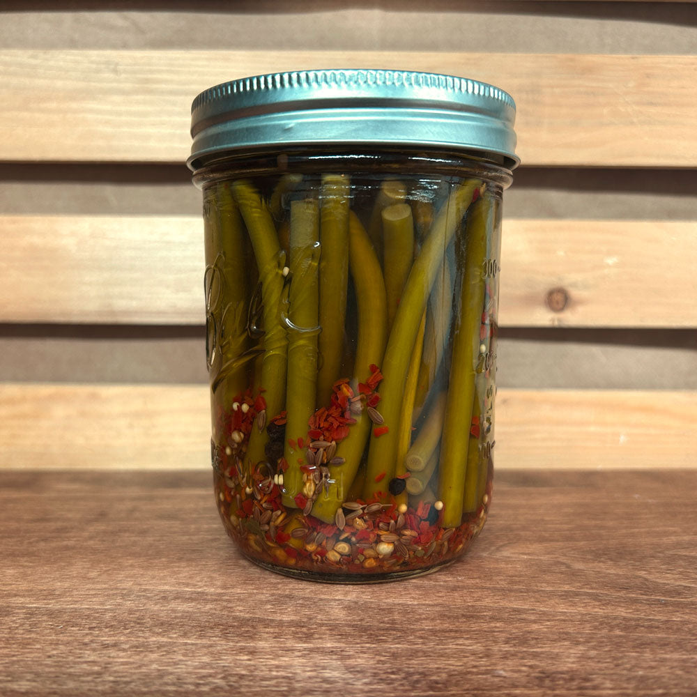 Spicy Garlic Scapes