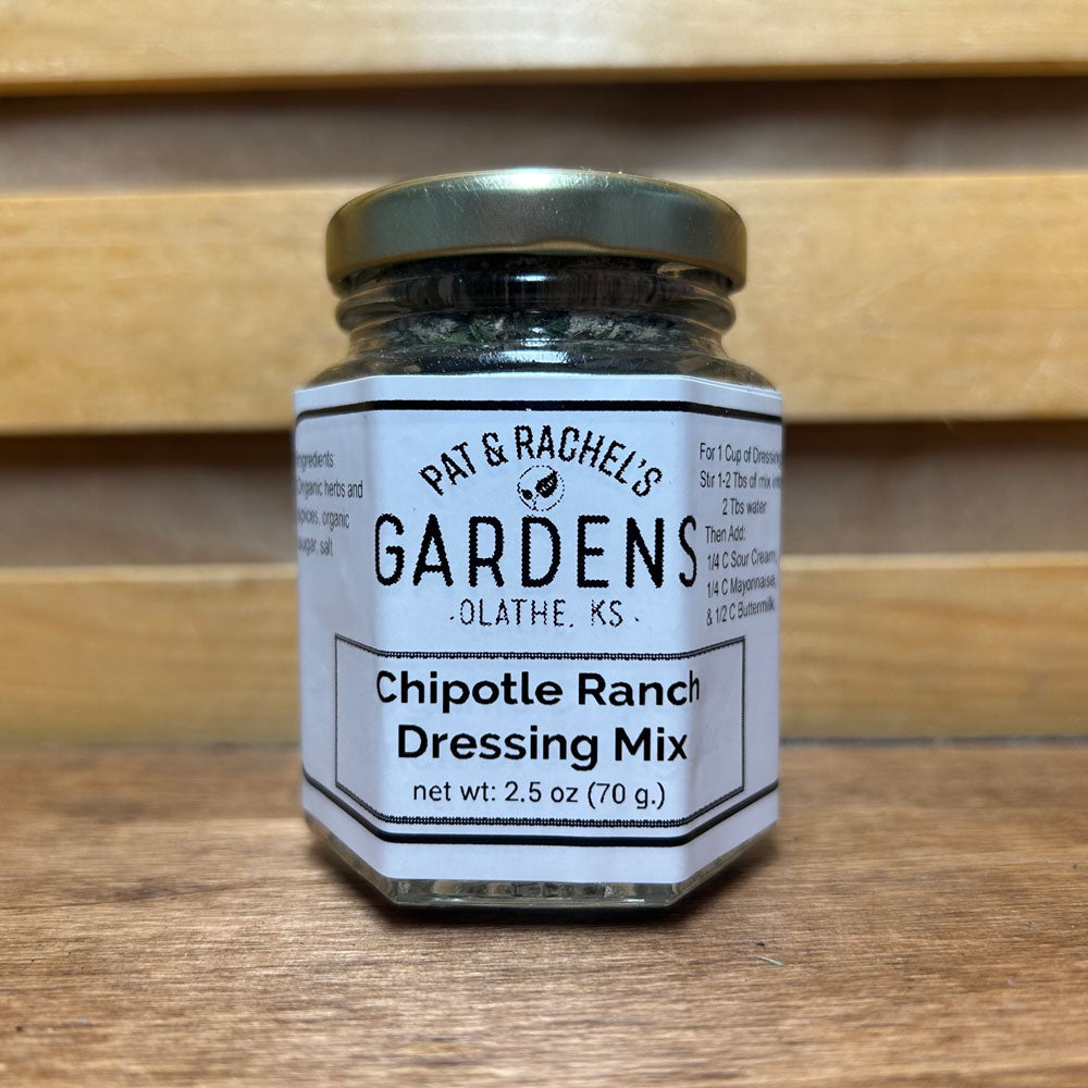 Chipotle Ranch Salad Dressing Mix Pat & Rachel's Gardens Chipotle Ranch Salad Dressing Mix Pat & Rachel's Gardens