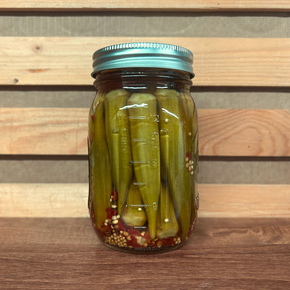Spicy Pickled Okra